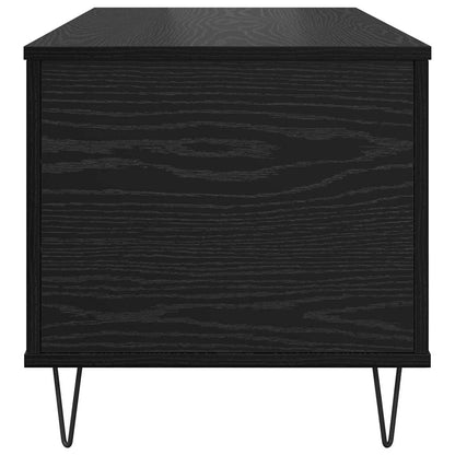 Couchtisch Schwarz Eichen-Optik 90 x 44.5 x 45 cm Holzwerkstoff