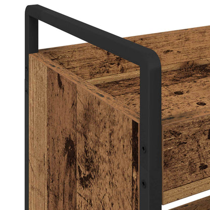Küchentrolley Altholz 70 x 30 x 82 cm Holzwerkstoff