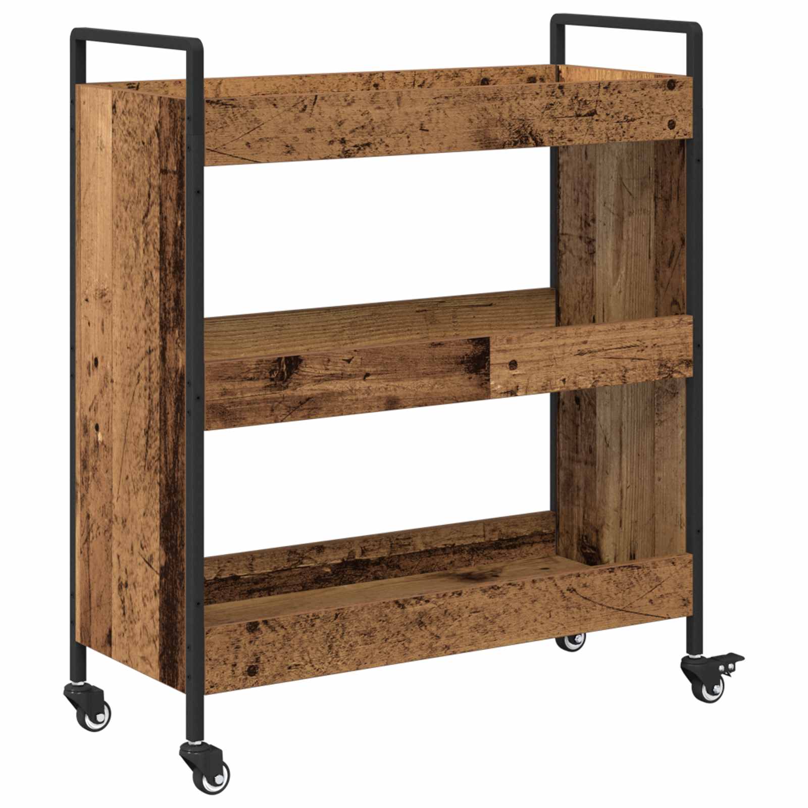 Küchentrolley Altholz 70 x 30 x 82 cm Holzwerkstoff
