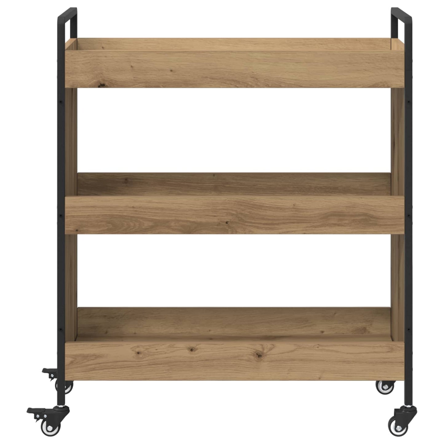 Küchentrolley Artisan-Eiche 70 x 30 x 82 cm Holzwerkstoff