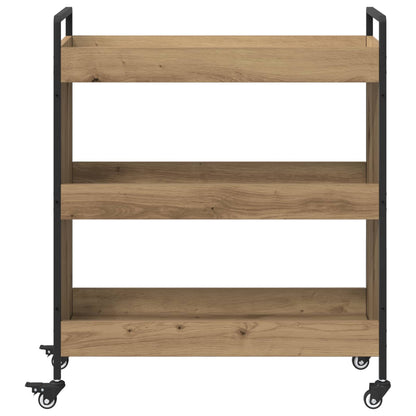 Küchentrolley Artisan-Eiche 70 x 30 x 82 cm Holzwerkstoff