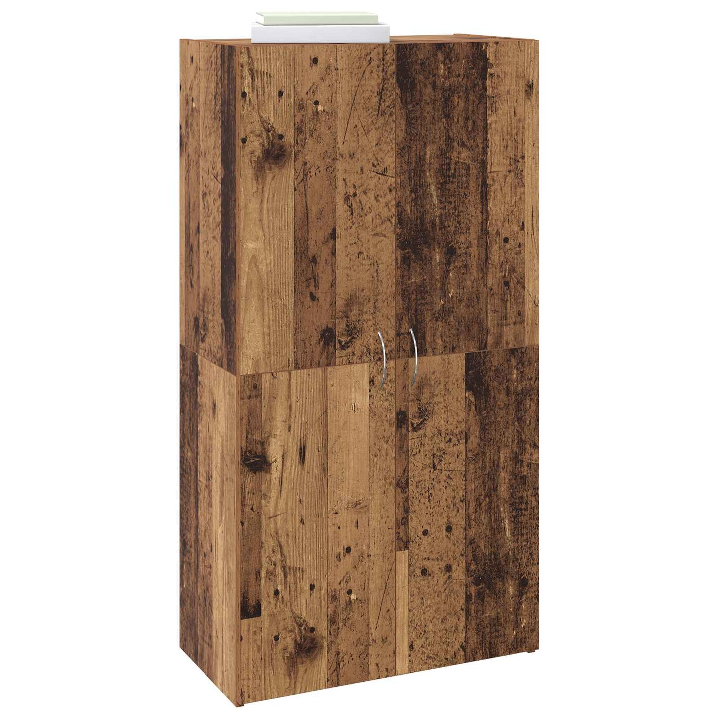 Büroschrank Altholz 60 x 32 x 115 cm Holzwerkstoff