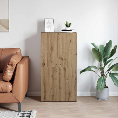 Büroschrank Artisan-Eiche 60 x 32 x 115 cm Holzwerkstoff