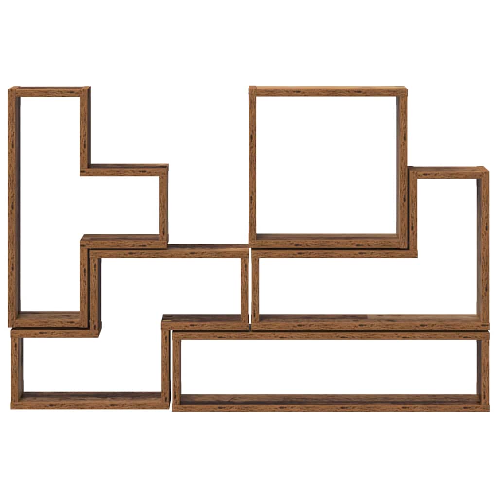 Wandregal Wandhalterung Altholz 96 x 12 x 64 cm