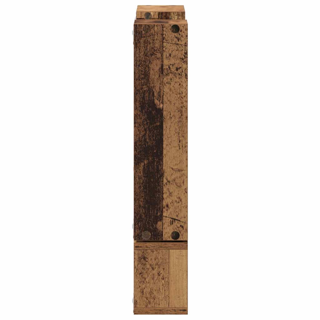 Wandregal Wandhalterung Altholz 96 x 12 x 64 cm