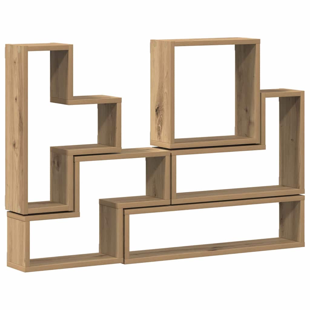 Wandregal Wandhalterung Artisan-Eiche 96 x 12 x 64 cm