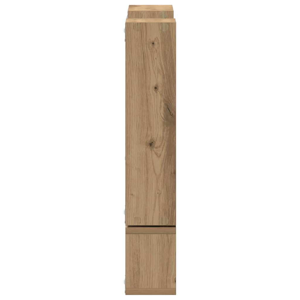 Wandregal Wandhalterung Artisan-Eiche 96 x 12 x 64 cm