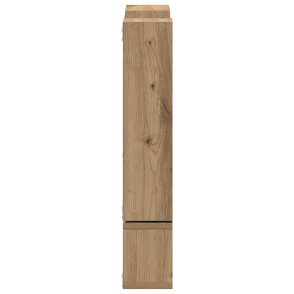 Wandregal Wandhalterung Artisan-Eiche 96 x 12 x 64 cm