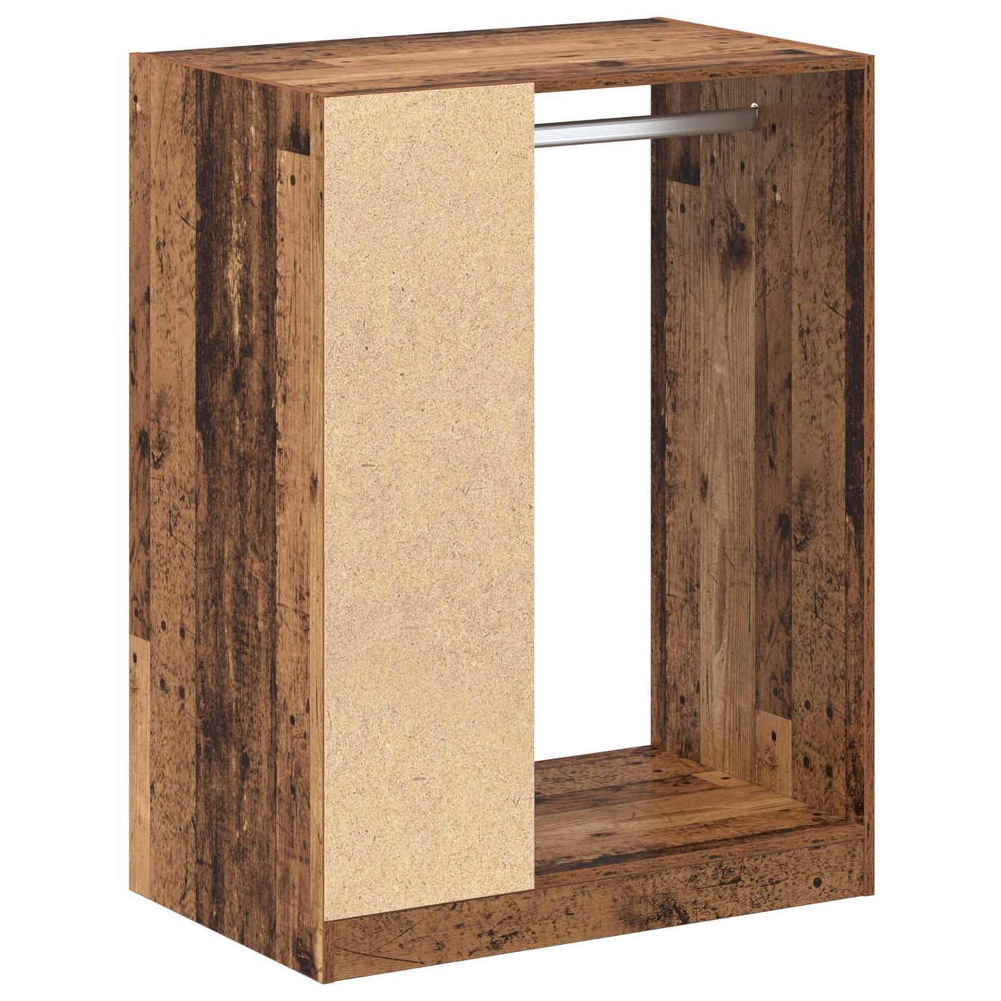 Kleiderschrank Altholz 77 x 48 x 102 cm Holzwerkstoff
