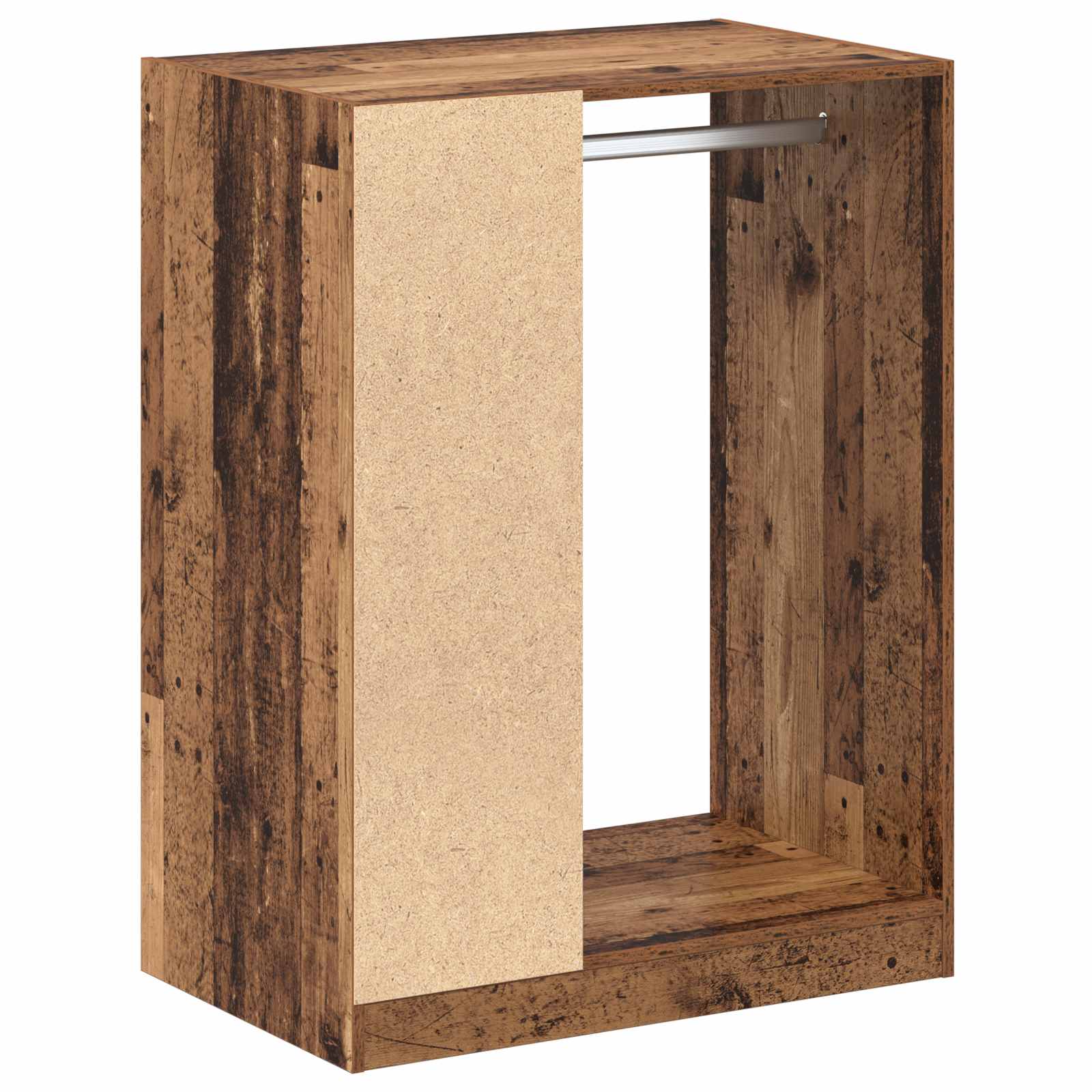 Kleiderschrank Altholz 77 x 48 x 102 cm Holzwerkstoff