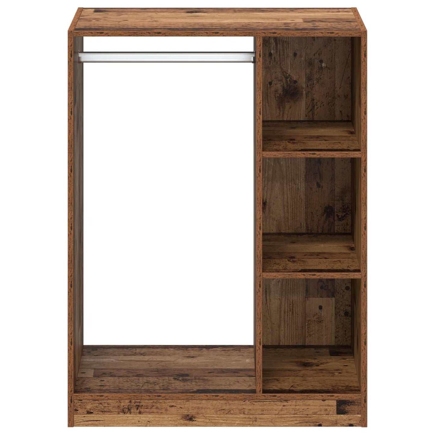 Kleiderschrank Altholz 77 x 48 x 102 cm Holzwerkstoff
