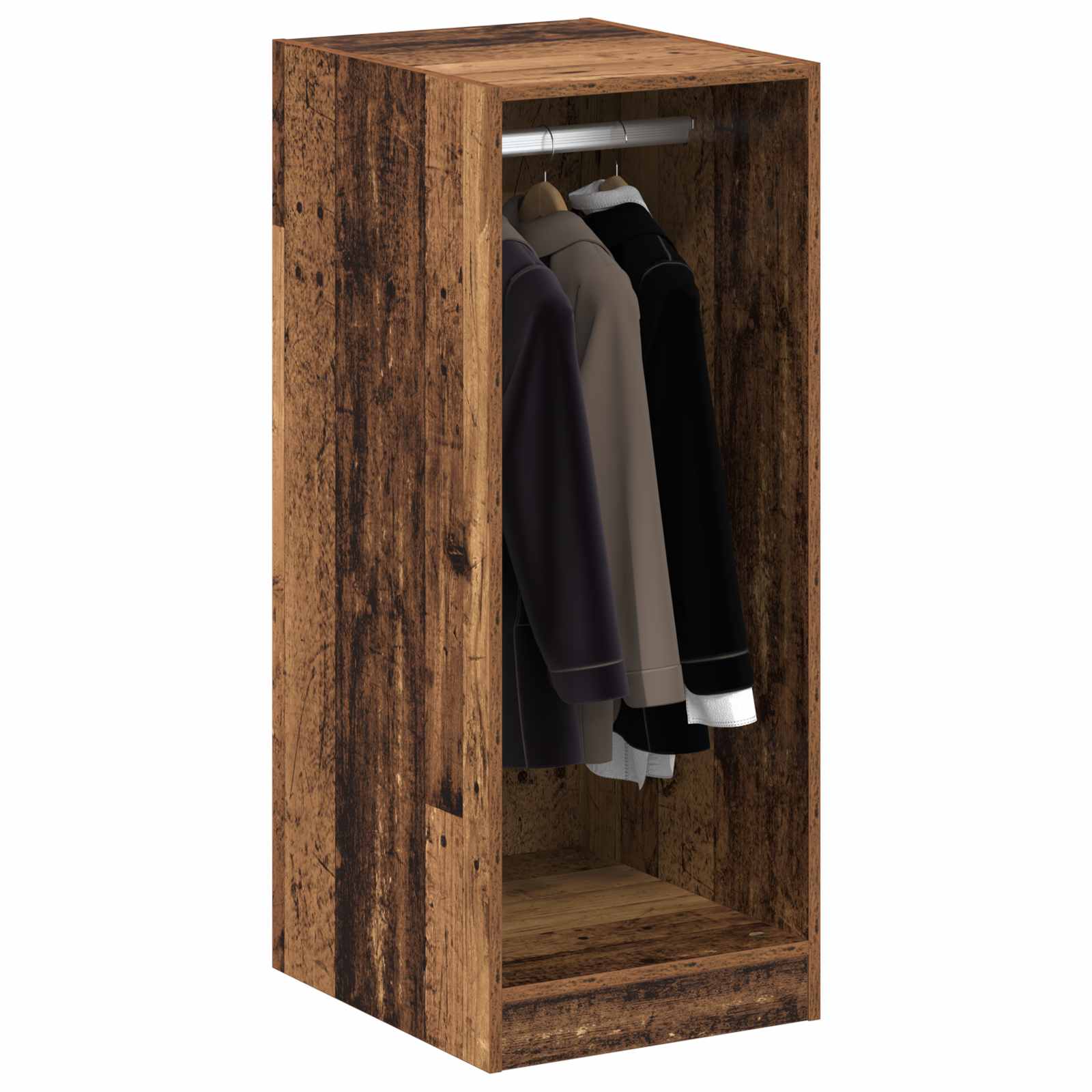 Kleiderschrank Altholz 41 x 48 x 102 cm Holzwerkstoff