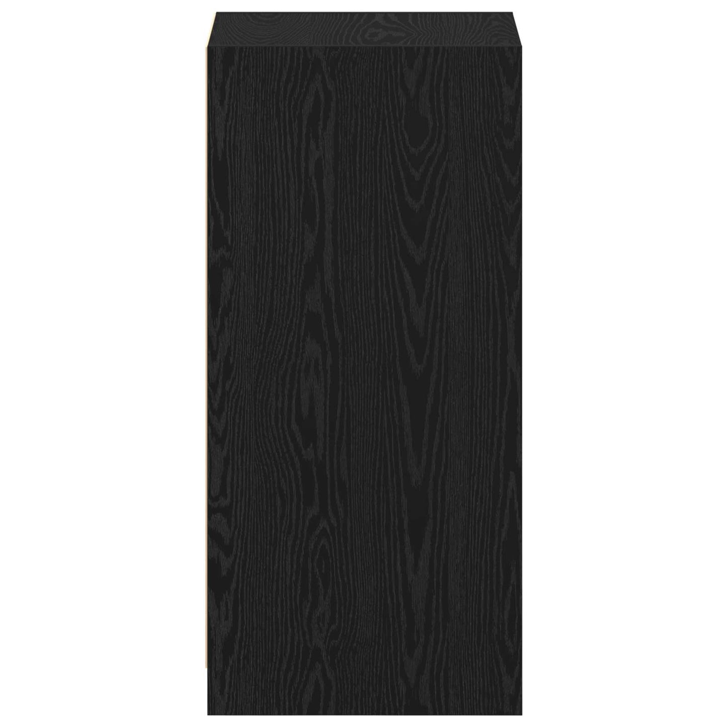 Kleiderschrank Schwarz Eichen-Optik 41 x 48 x 102 cm