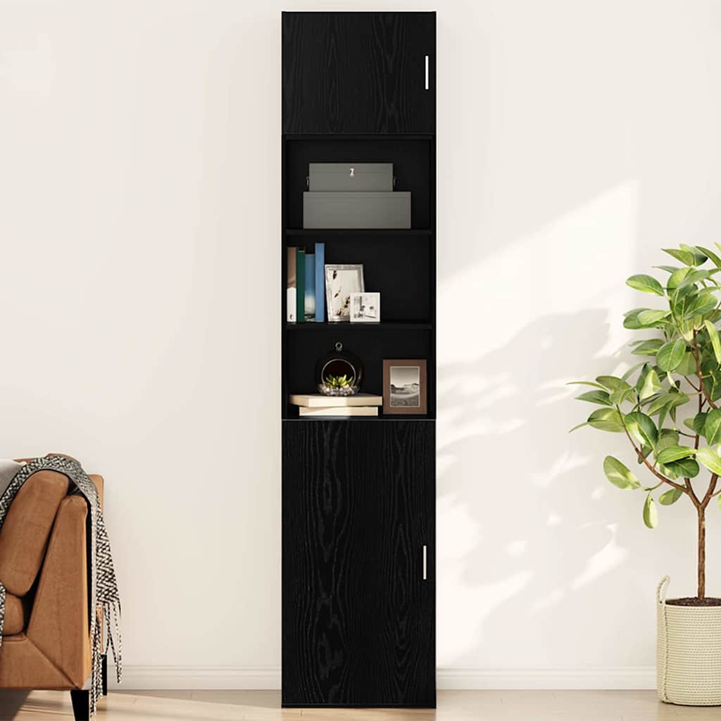 Wandschrank Schwarze Eiche 50 x 42,5 x 40 cm Holzwerkstoff