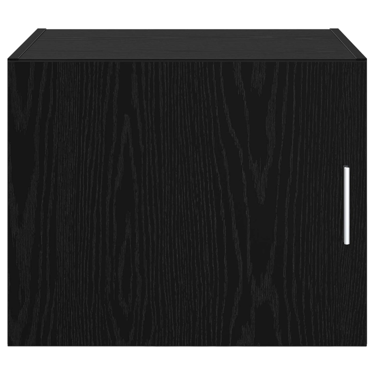 Wandschrank Schwarz Eichen-Optik 50 x 42,5 x 40 cm