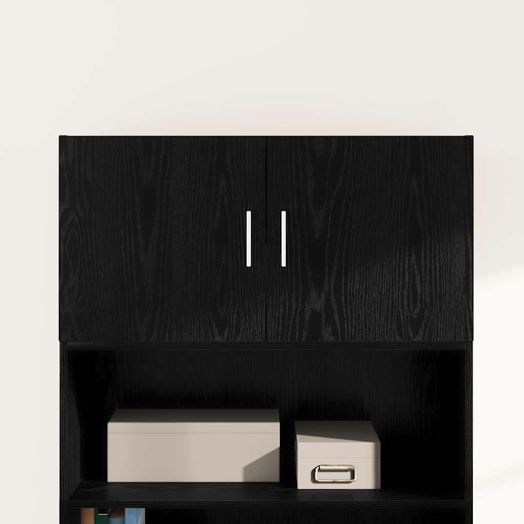 Wandschrank Schwarze Eiche 80 x 42,5 x 40 cm Holzwerkstoff