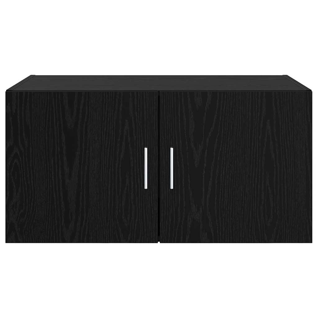 Wandschrank Schwarze Eiche 80 x 42,5 x 40 cm Holzwerkstoff