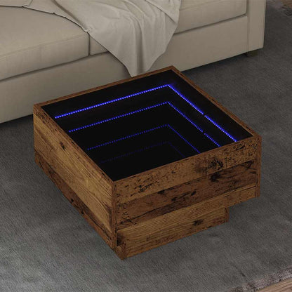 Couchtisch Altholz 50 x 50 x 30 cm