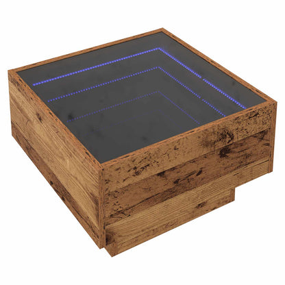 Couchtisch Altholz 50 x 50 x 30 cm