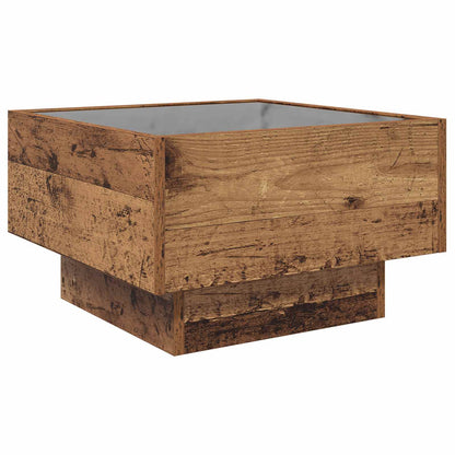 Couchtisch Altholz 50 x 50 x 30 cm