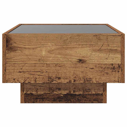 Couchtisch Altholz 50 x 50 x 30 cm