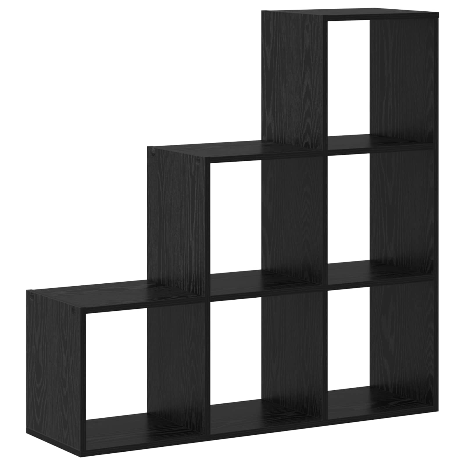 Raumteiler Bücherregal 6 Ebenen 99 x 29 x 99 cm Holzwerkstoff
