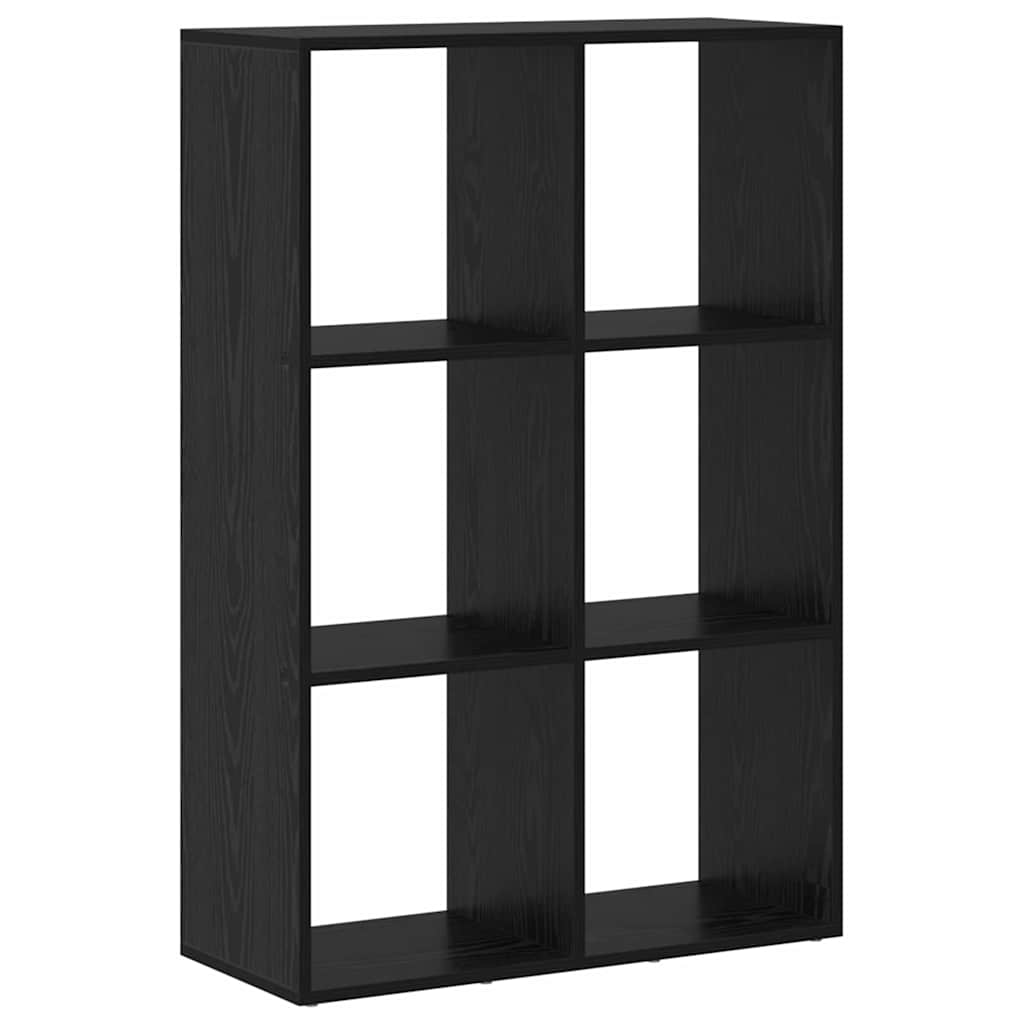 Bücherregal Schwarz 69,5 x 29 x 103,5 cm Holzwerkstoff