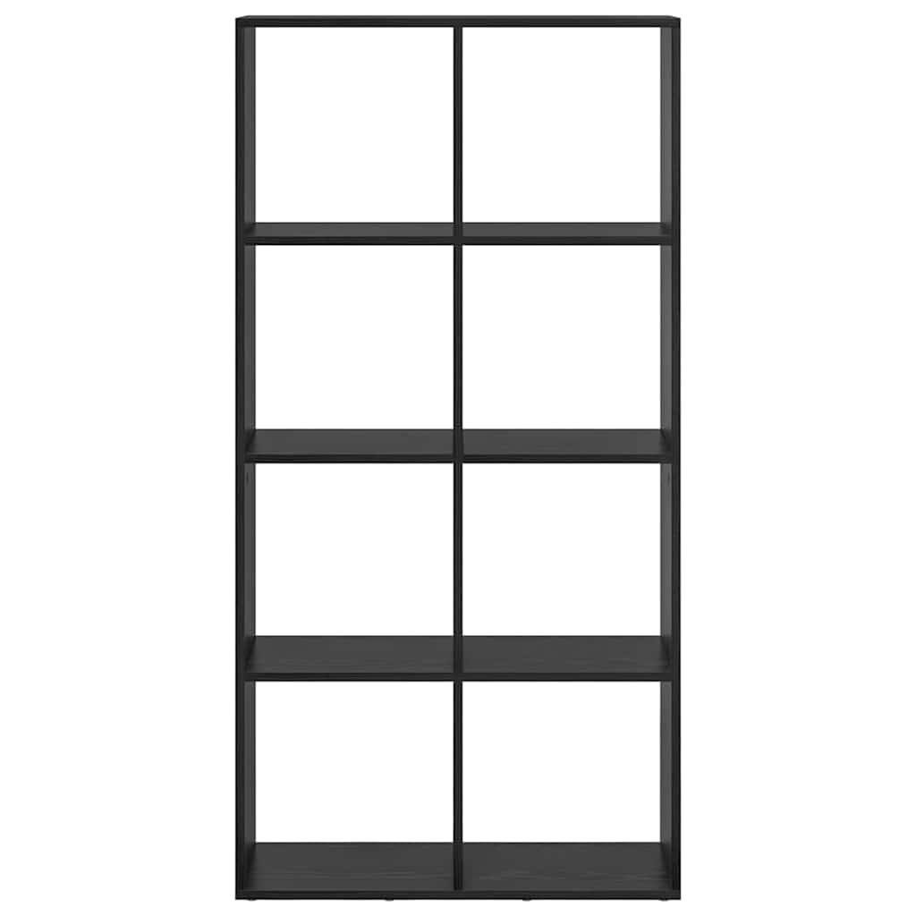 Bücherregal Schwarz 69,5 x 29 x 137,5 cm Holzwerkstoff