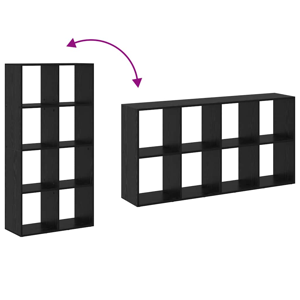 Bücherregal Schwarz 69,5 x 29 x 137,5 cm Holzwerkstoff