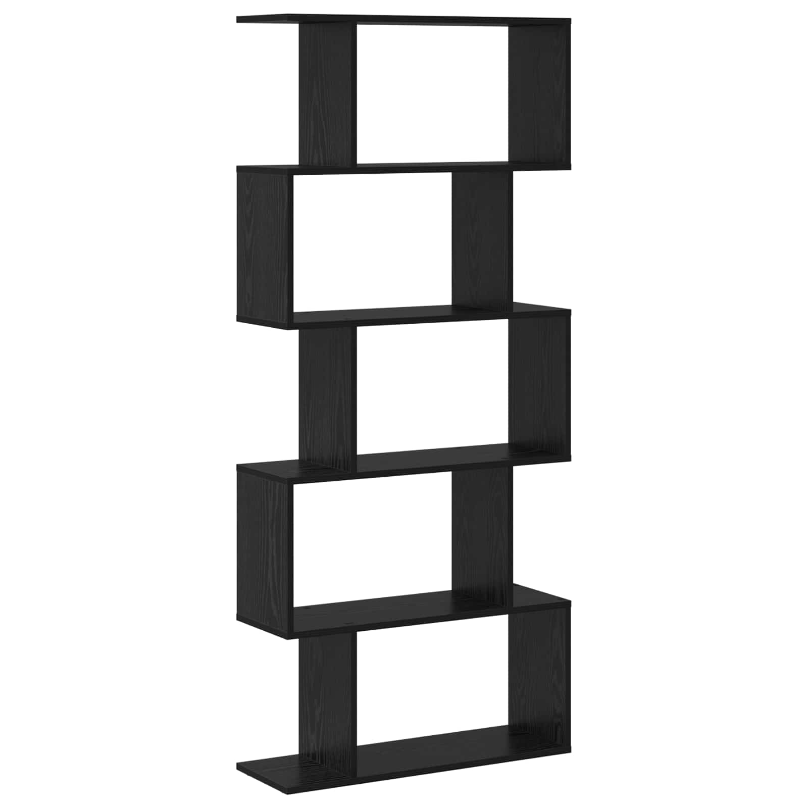 Bücherregal 5 Ebenen 70 x 24 x 161 cm Holzwerkstoff