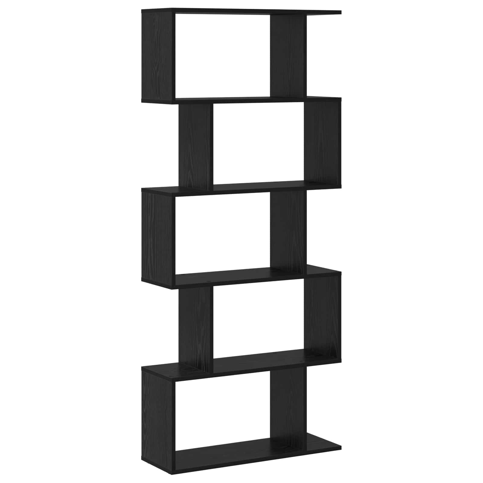 Bücherregal 5 Ebenen 70 x 24 x 161 cm Holzwerkstoff