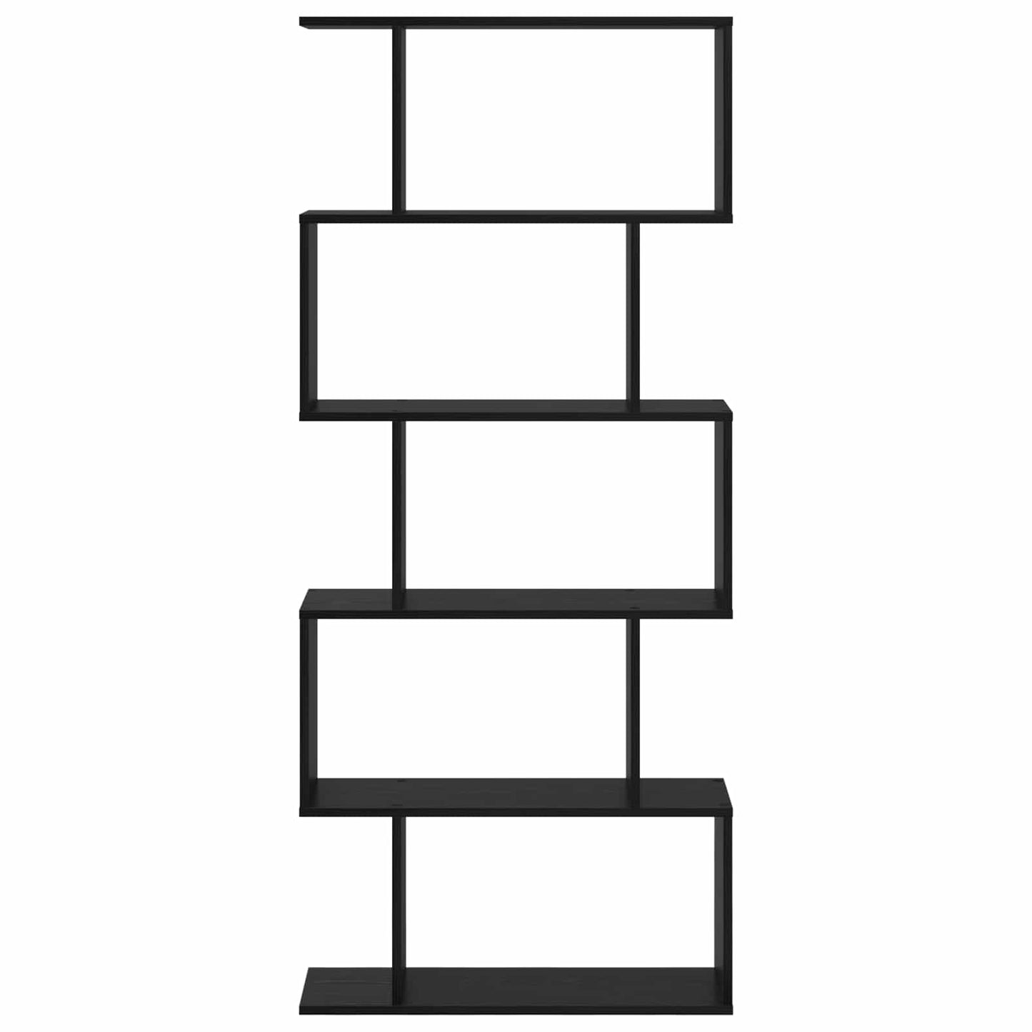 Bücherregal 5 Ebenen 70 x 24 x 161 cm Holzwerkstoff