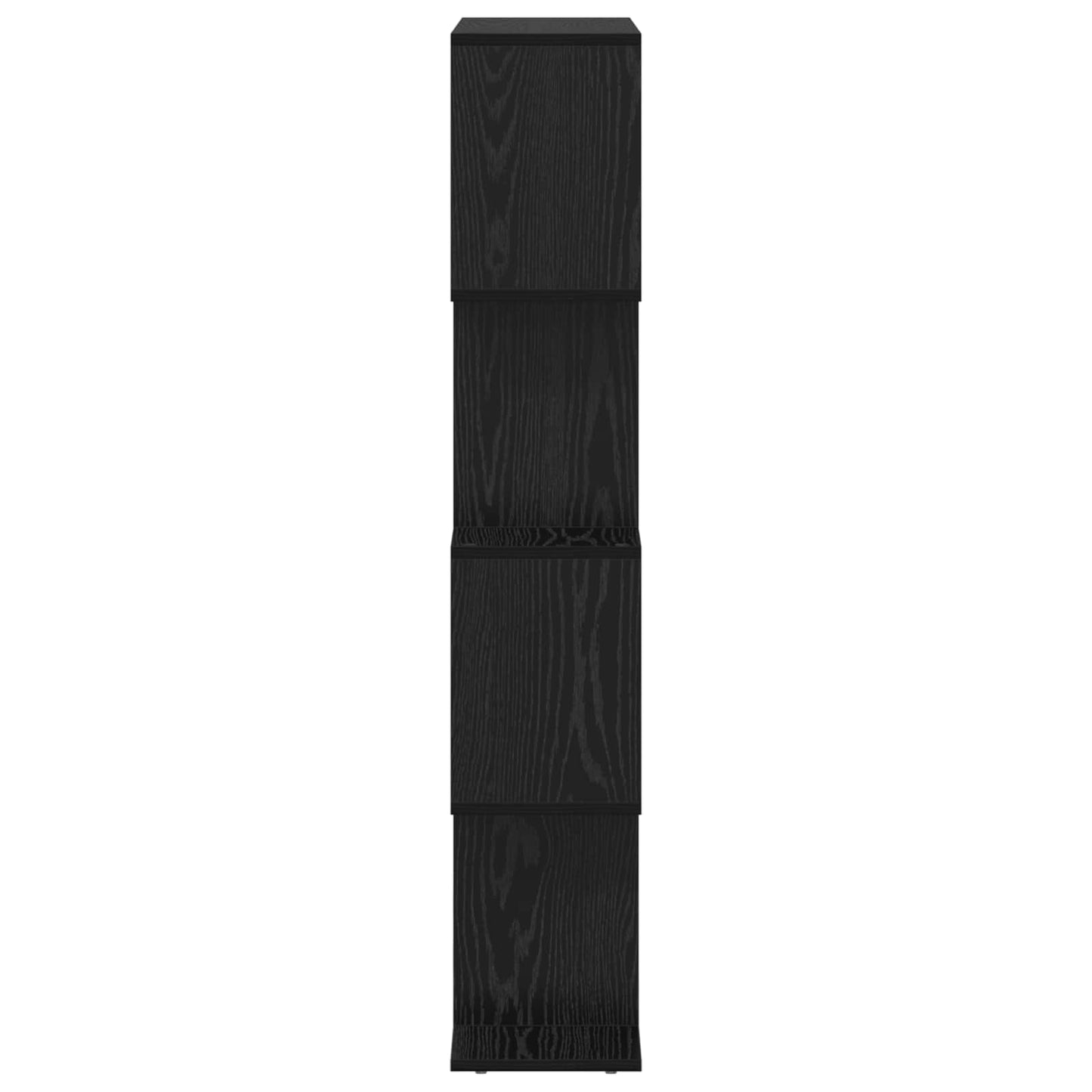 Bücherregal 4 Ebenen 70 x 24 x 129 cm Holzwerkstoff