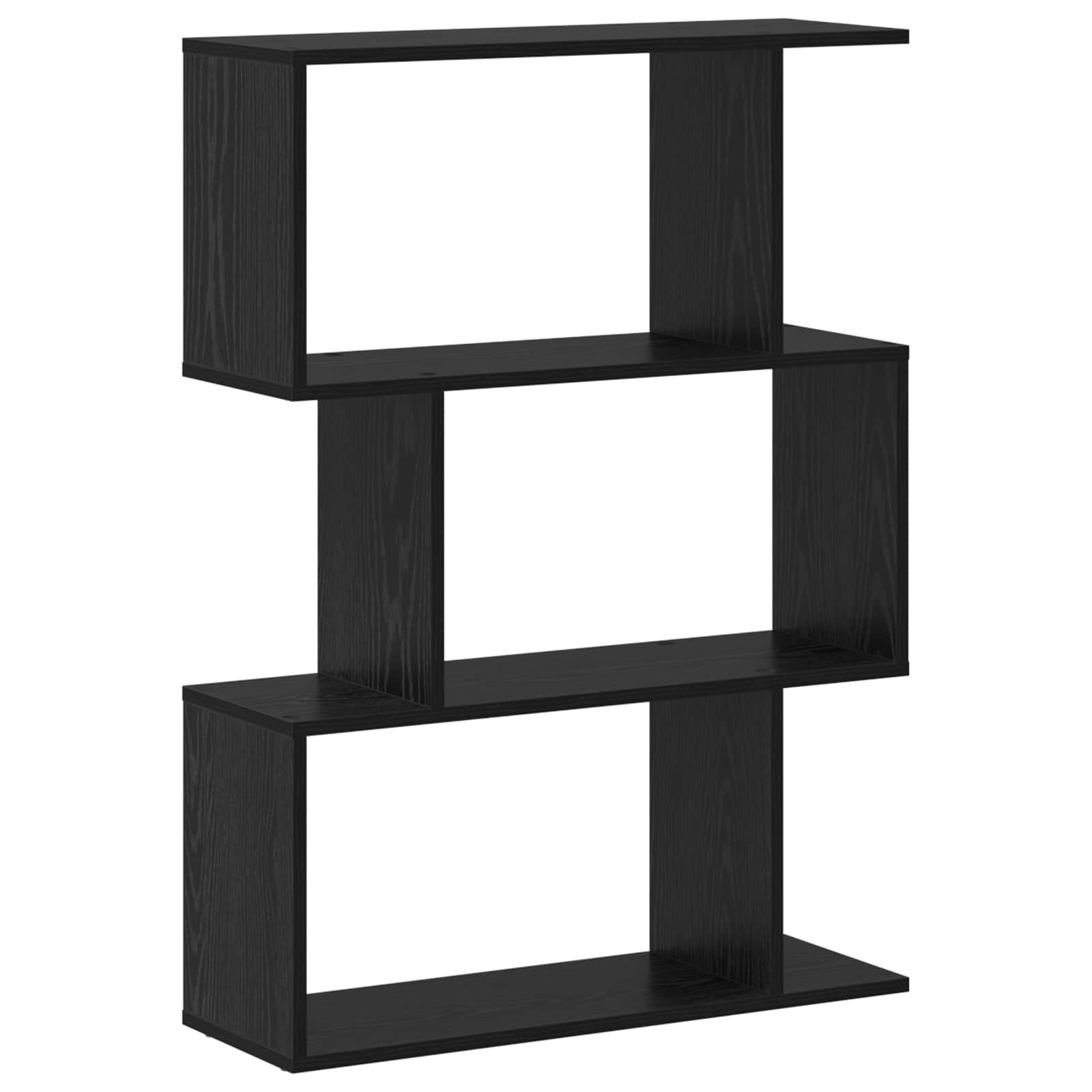 Bücherregal 3 Ebenen 70 x 24 x 97 cm Holzwerkstoff