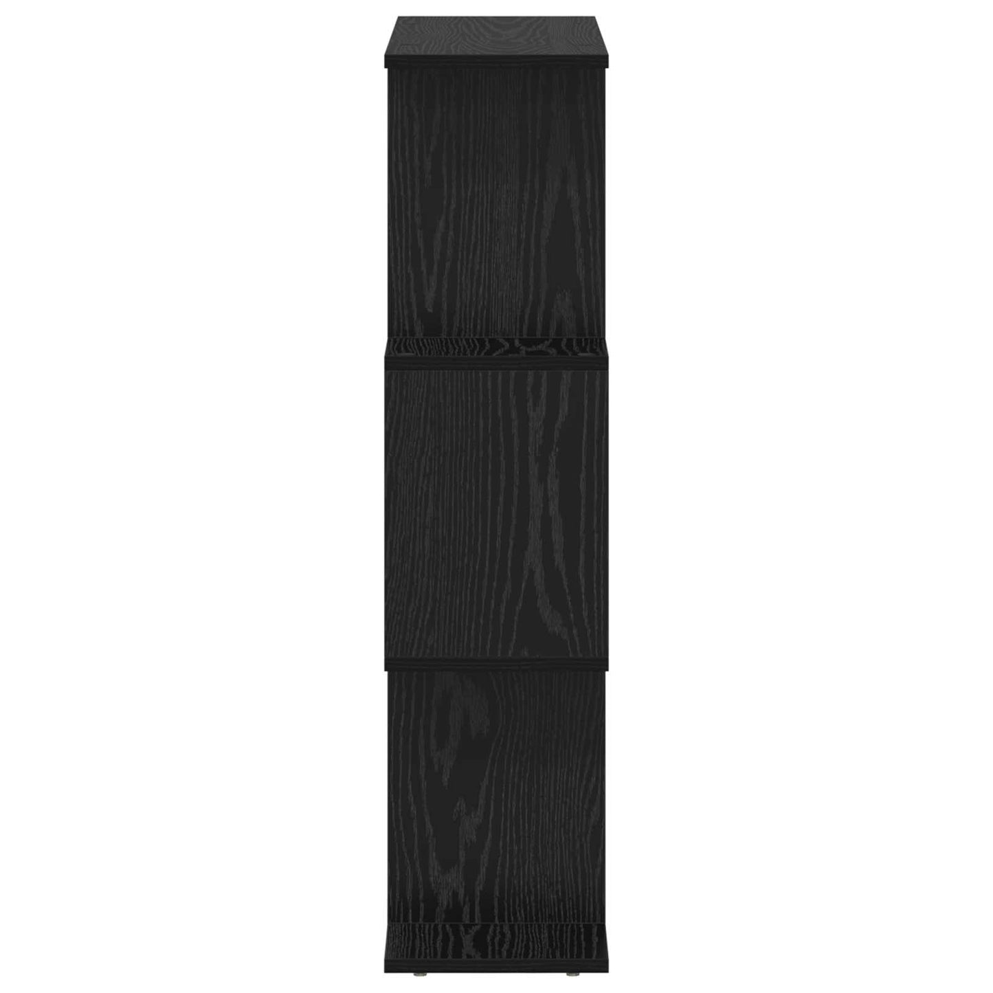 Bücherregal 3 Ebenen 70 x 24 x 97 cm Holzwerkstoff