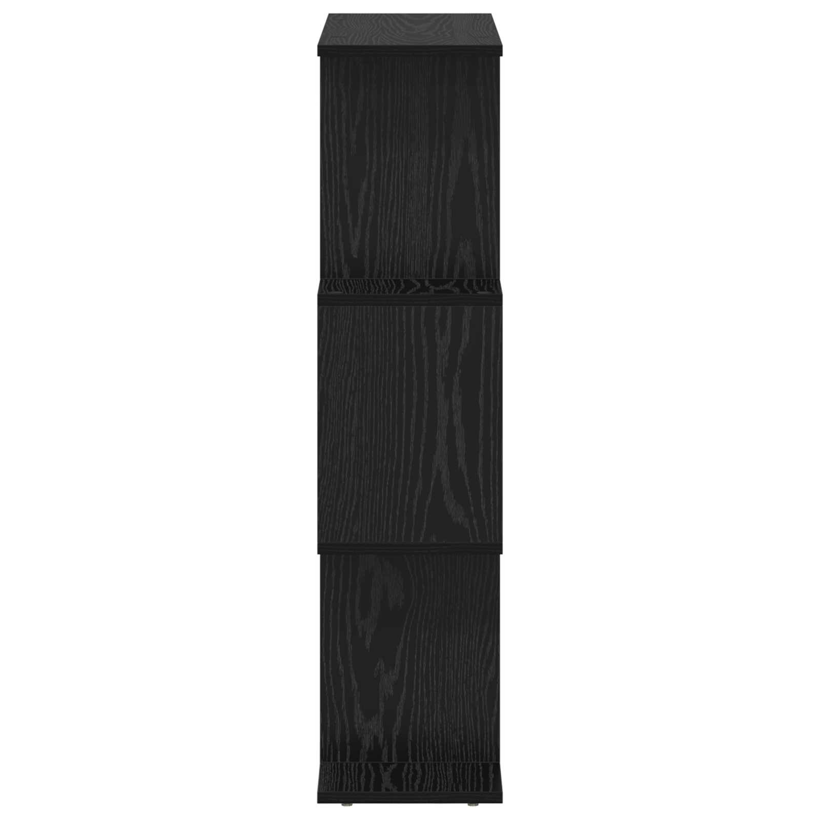 Bücherregal 3 Ebenen 70 x 24 x 97 cm Holzwerkstoff