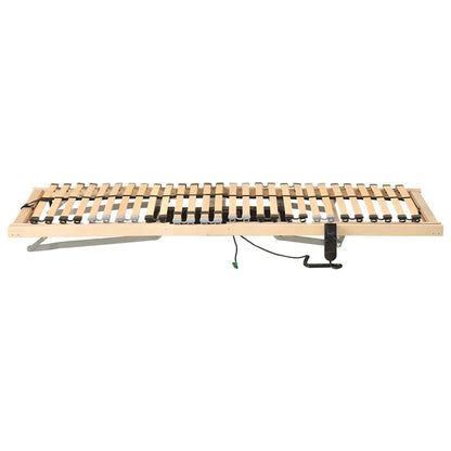 Bett-Lattenrost Braun 70 x 190 cm Massivholz Buche
