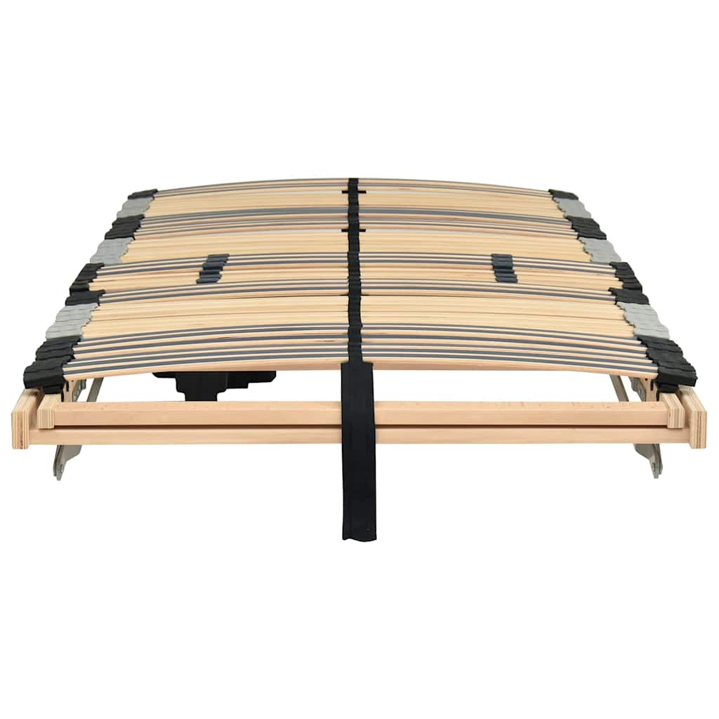 Bett-Lattenrost Braun 90 x 190 cm Massivholz Buche