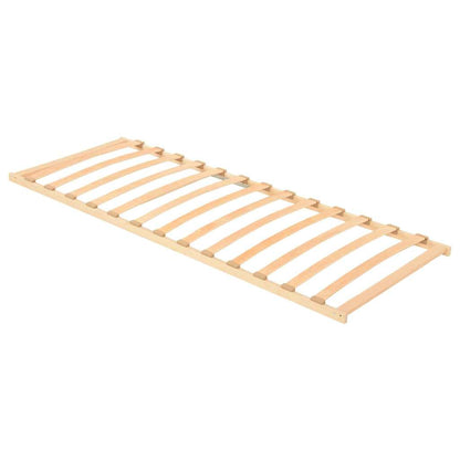 Bett-Lattenrost Braun 80 x 190 cm Massivholz Buche