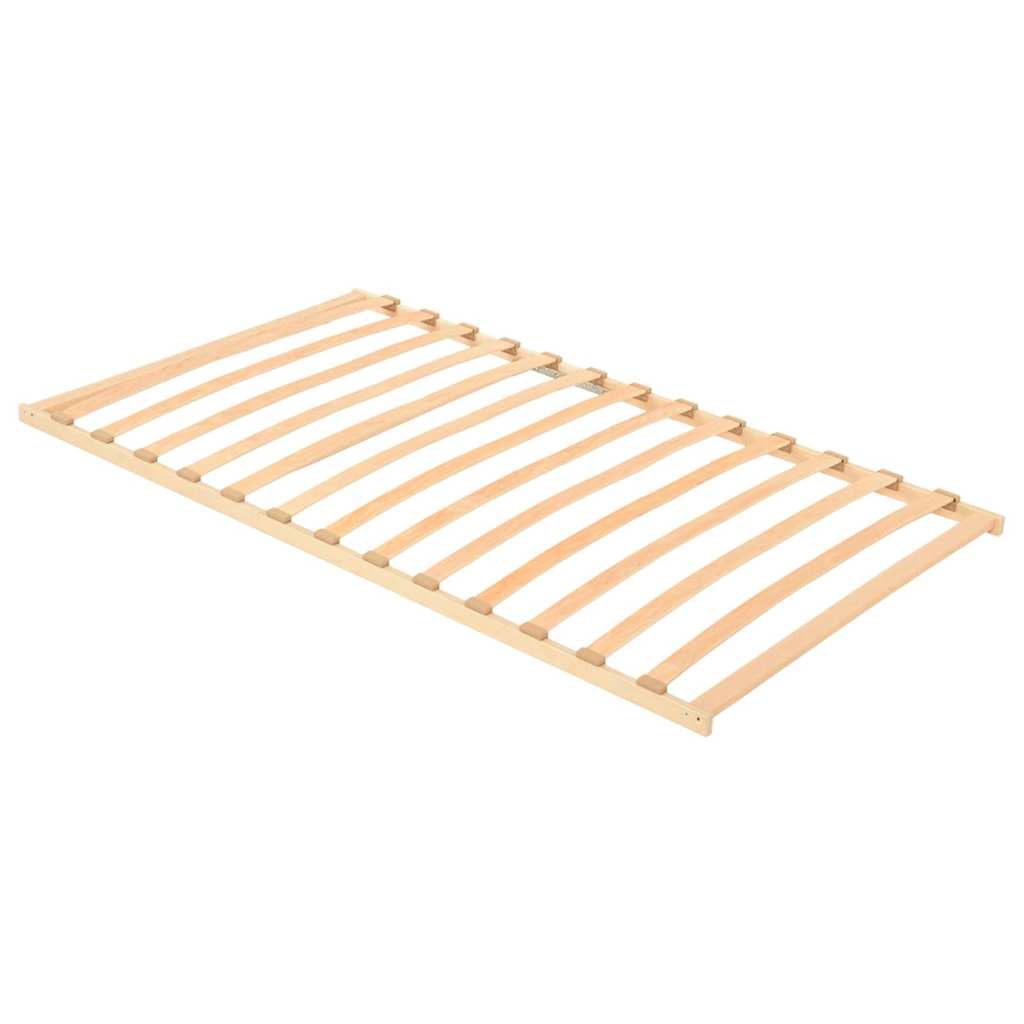 Bett-Lattenrost Braun 120 x 190 cm Massivholz Buche