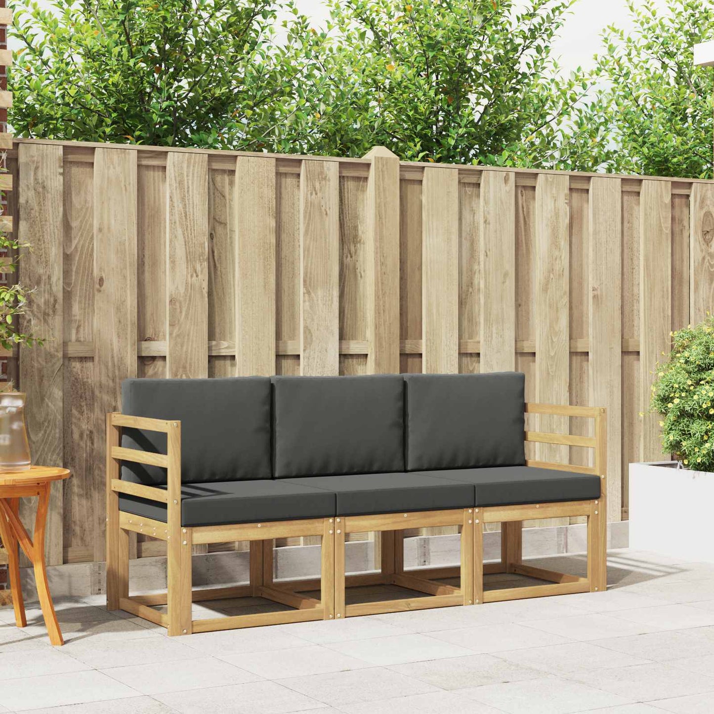 Outdoor-Sofagarnitur 3 pcs
