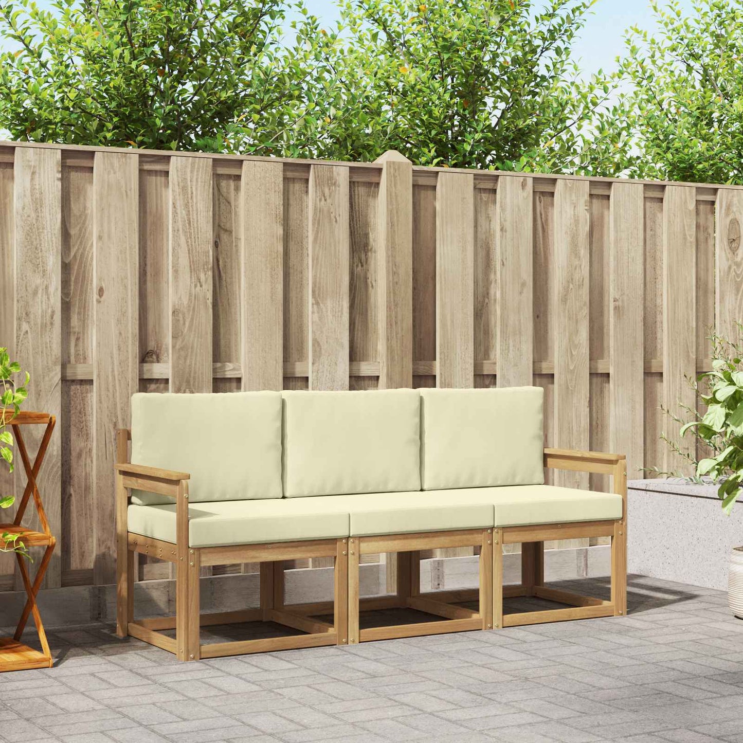 Outdoor-Sofagarnitur 3 pcs