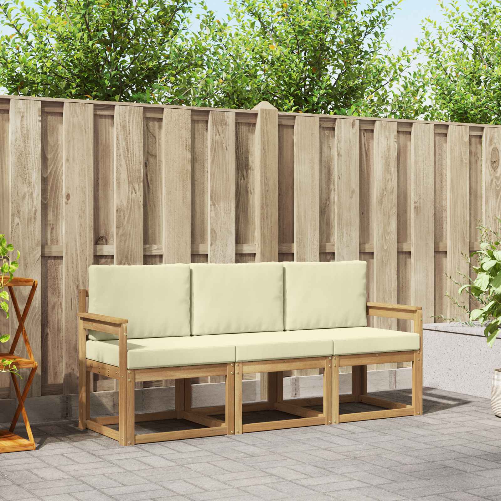 Outdoor-Sofagarnitur 3 pcs