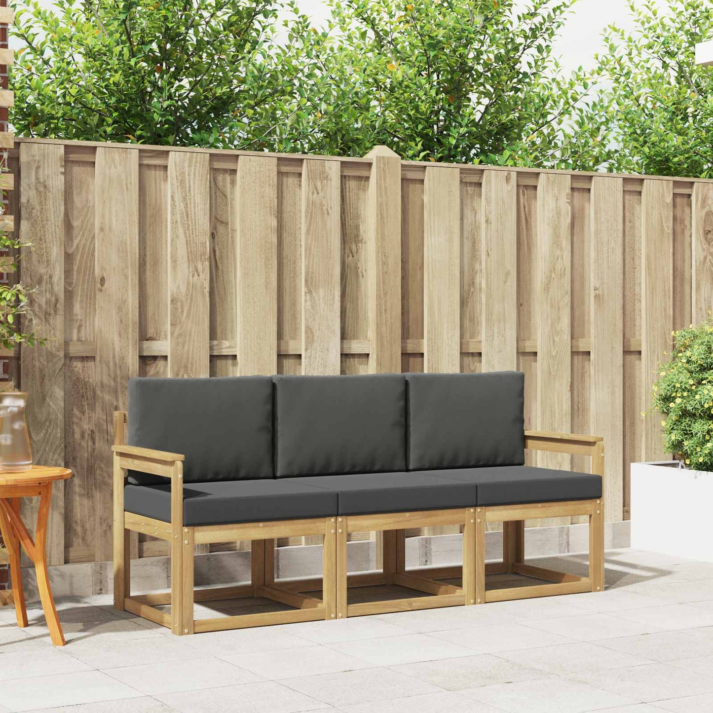 Outdoor-Sofagarnitur 3 pcs