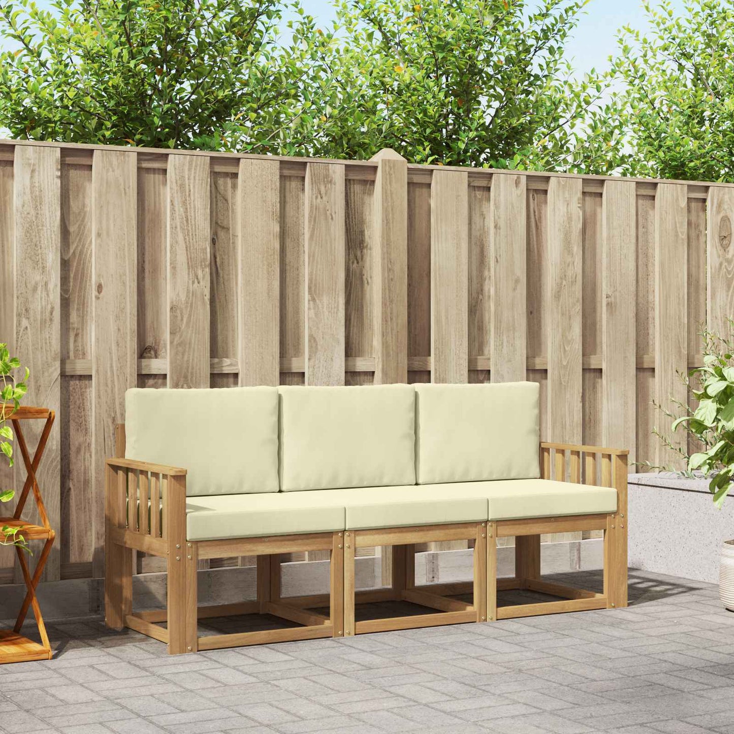 Outdoor-Sofagarnitur 3 pcs