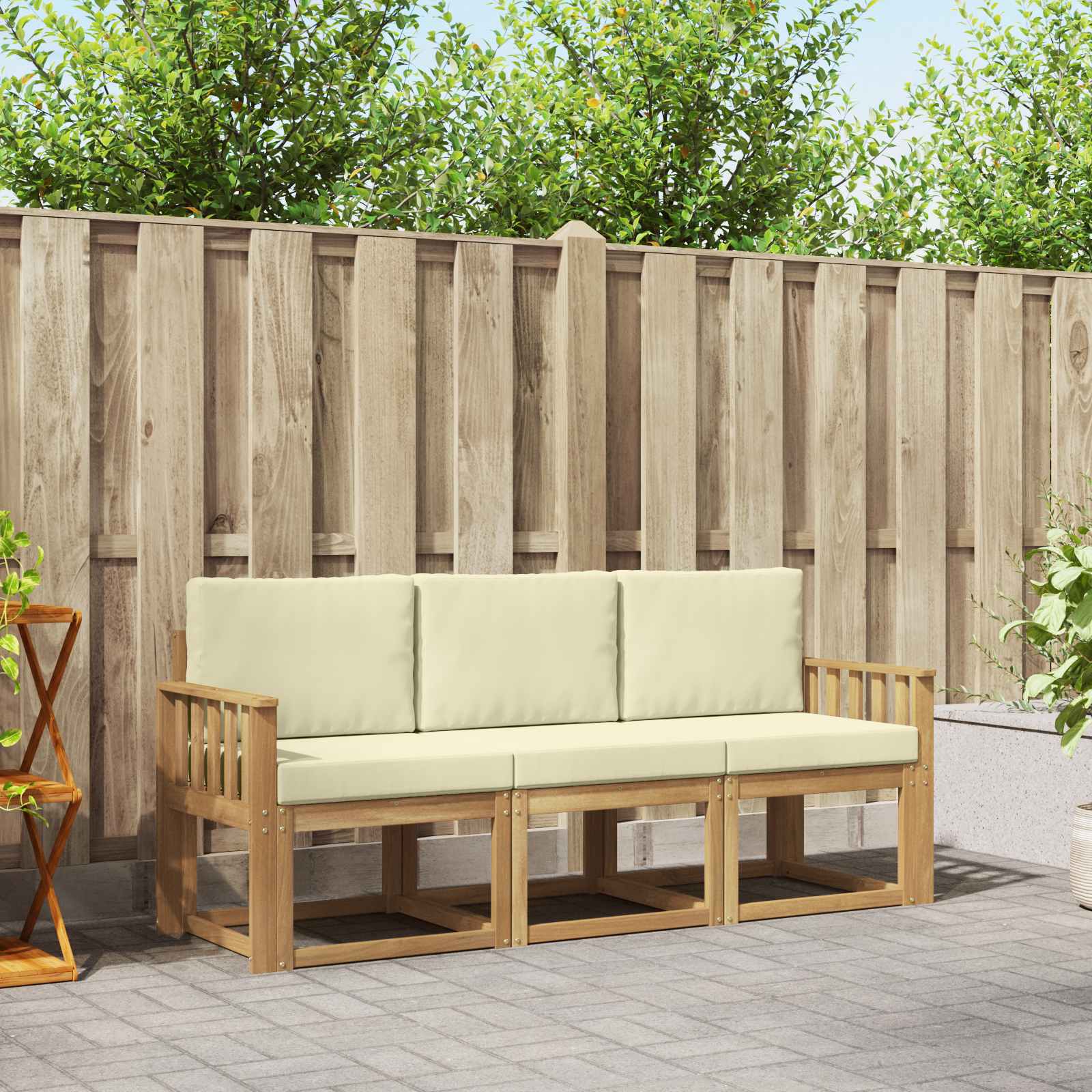 Outdoor-Sofagarnitur 3 pcs
