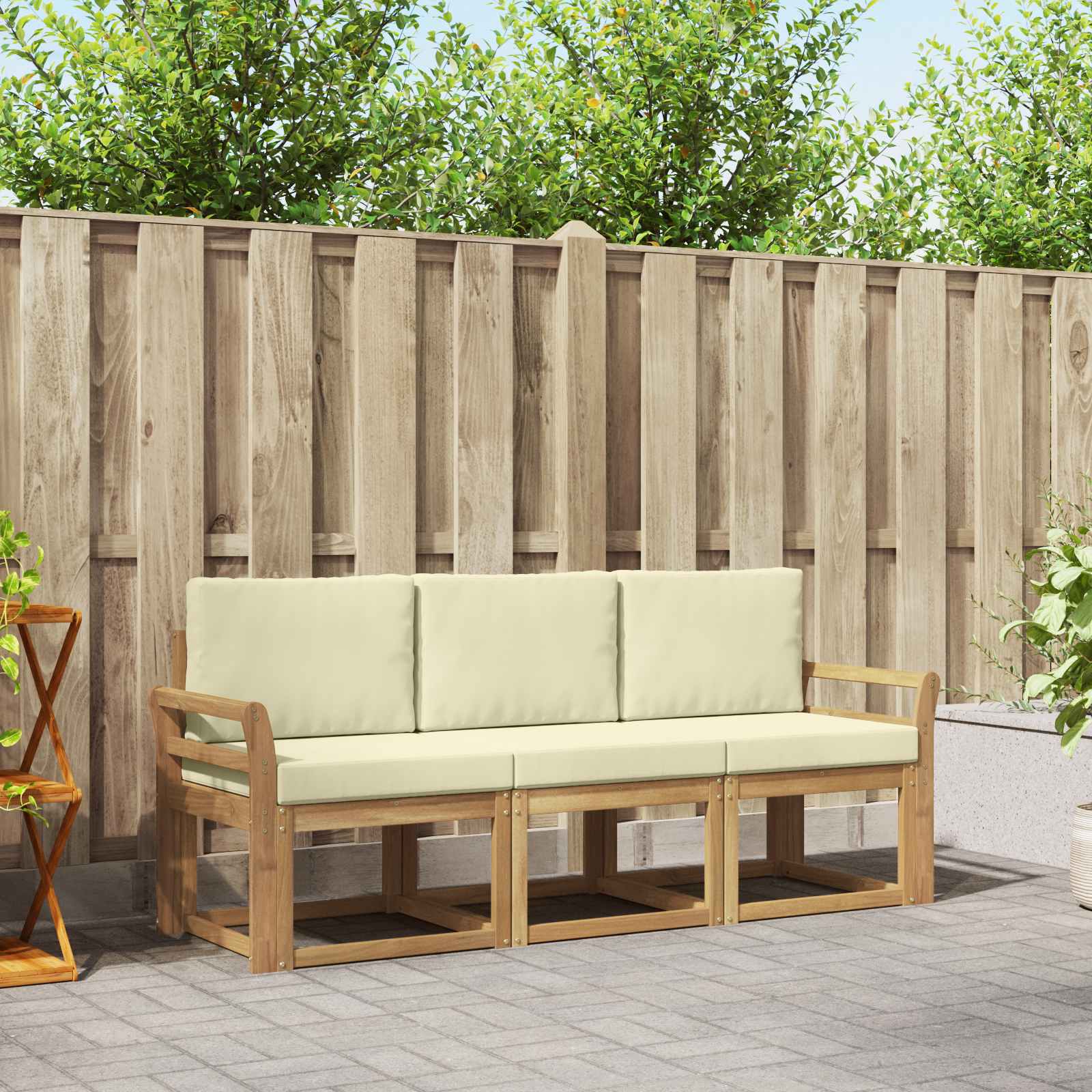 Outdoor-Sofagarnitur 3 pcs