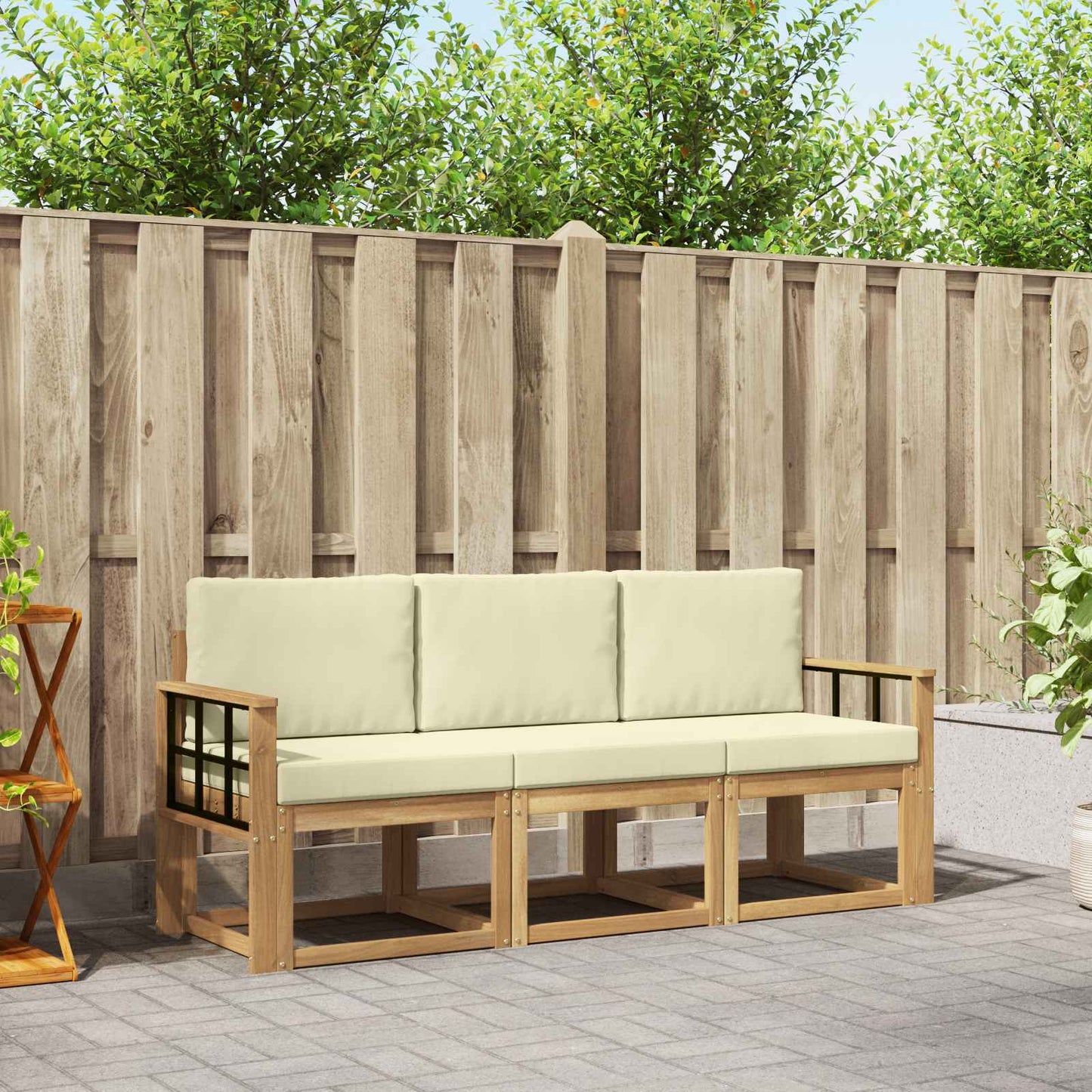 Outdoor-Sofagarnitur 3 pcs