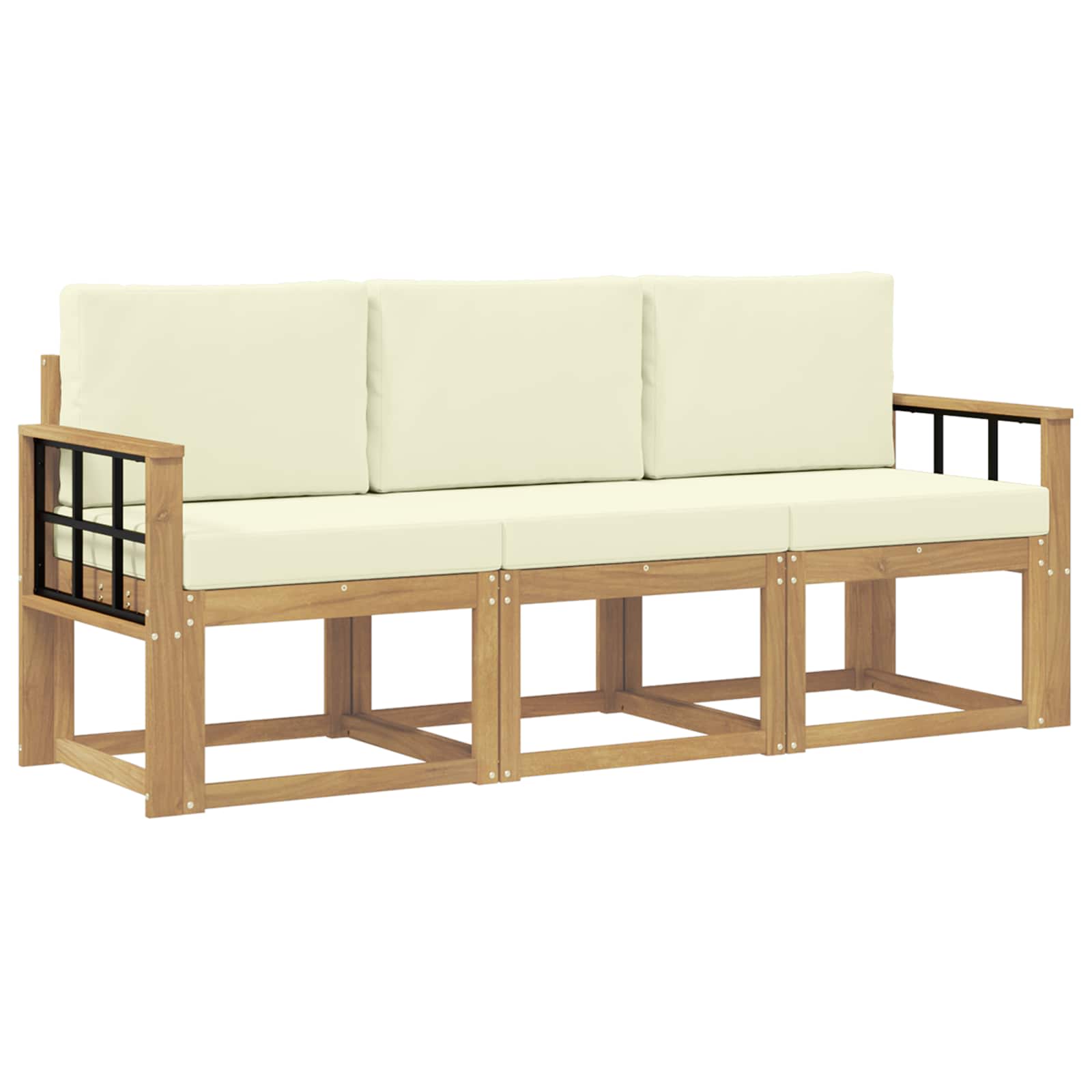 Outdoor-Sofagarnitur 3 pcs