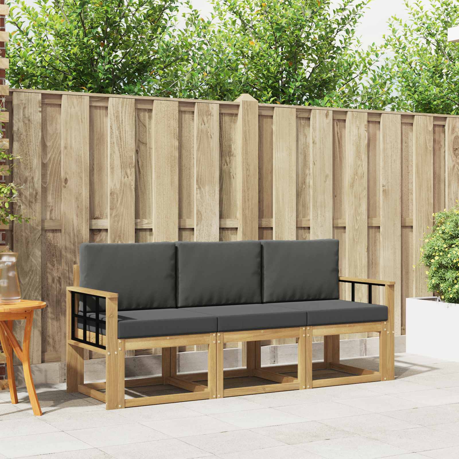 Outdoor-Sofagarnitur 3 pcs